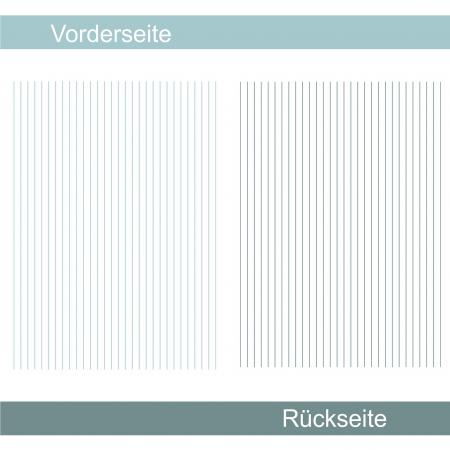 Fein gestreift seegrün - Designpapier